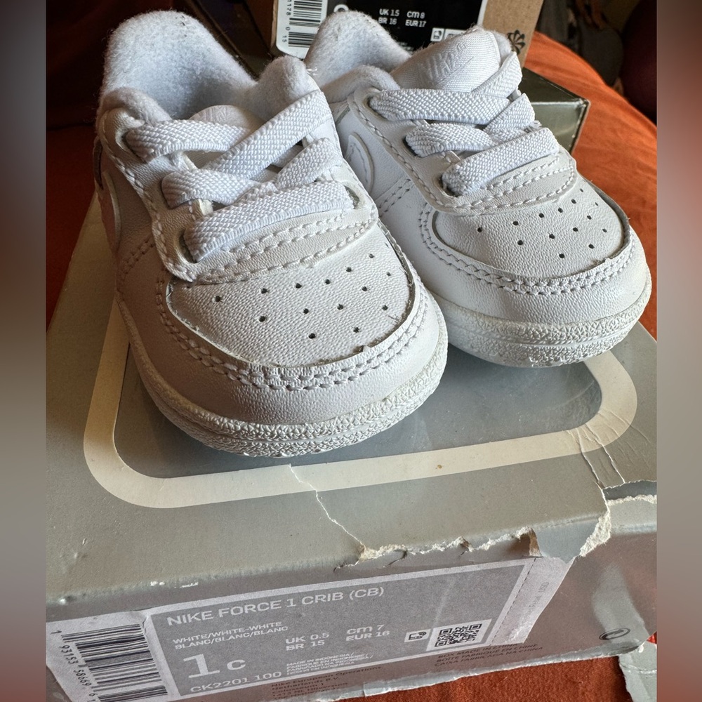 1c Nike Air Force 1 crib shoe